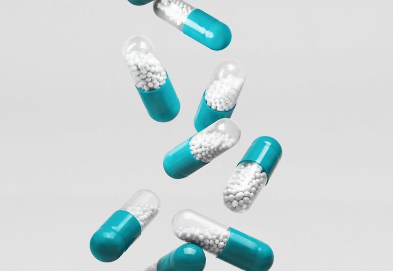 Extreme close-up of an eye looking off to the right.